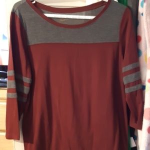 Xl Arizona 3/4 sleeve shirt